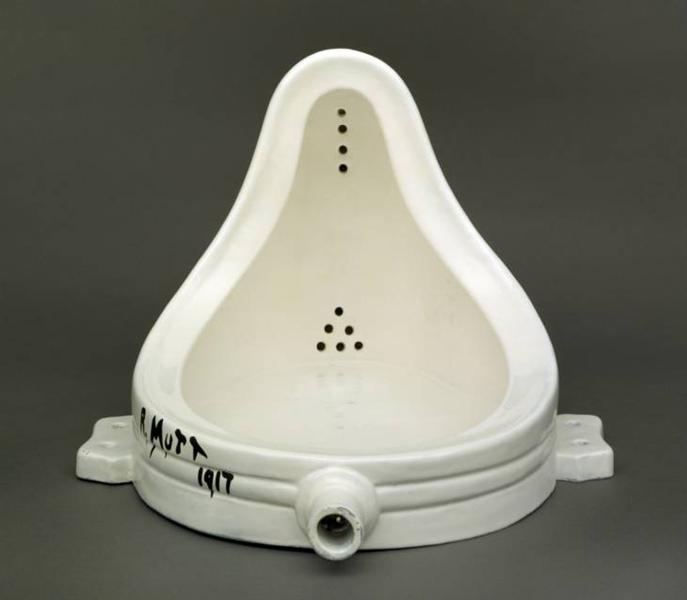Fountain (1917), signed R. Mutt
